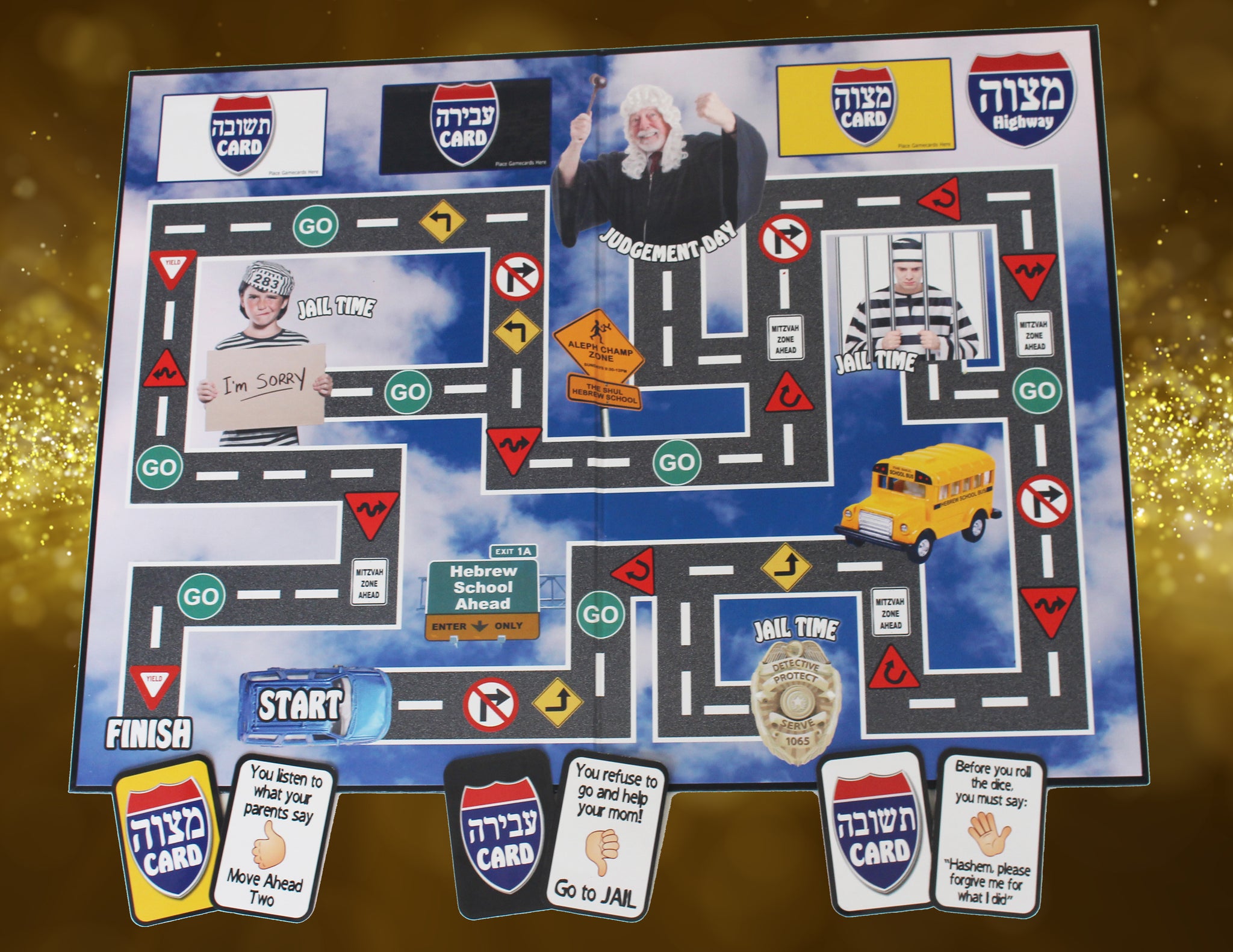 Highway to Heaven - Yom Kippur Board Game – My First Siddur